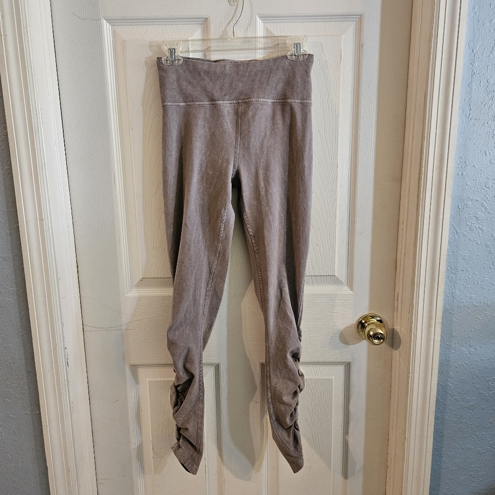 Lululemon Inner Glow Leggings Washed Half Moon